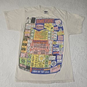 Bumbershoot Original Seattle 1996 Official Concert Poster Shirt Rare HTF New Med